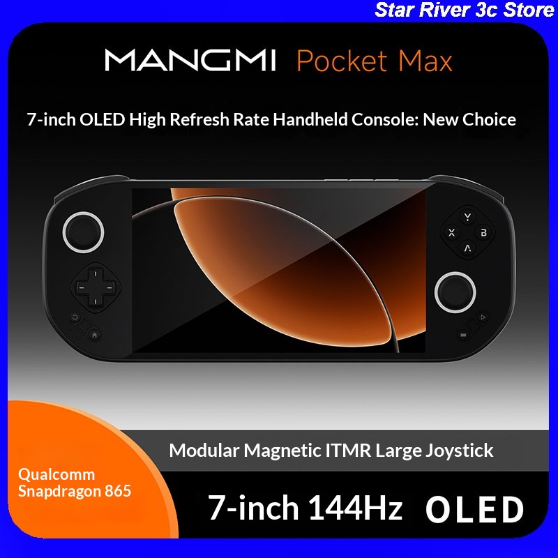 Android Retro Gaming Handheld Oled - MANGMI Pocket Max El Tipi Oyun