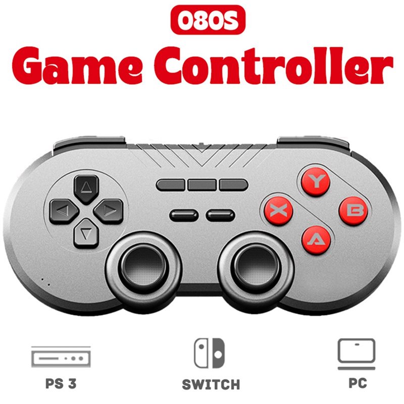 Wireless Retro Controller Bluetooth Gamepad - Y44A Kablosuz Retro Oyun Kumandası, Switch,