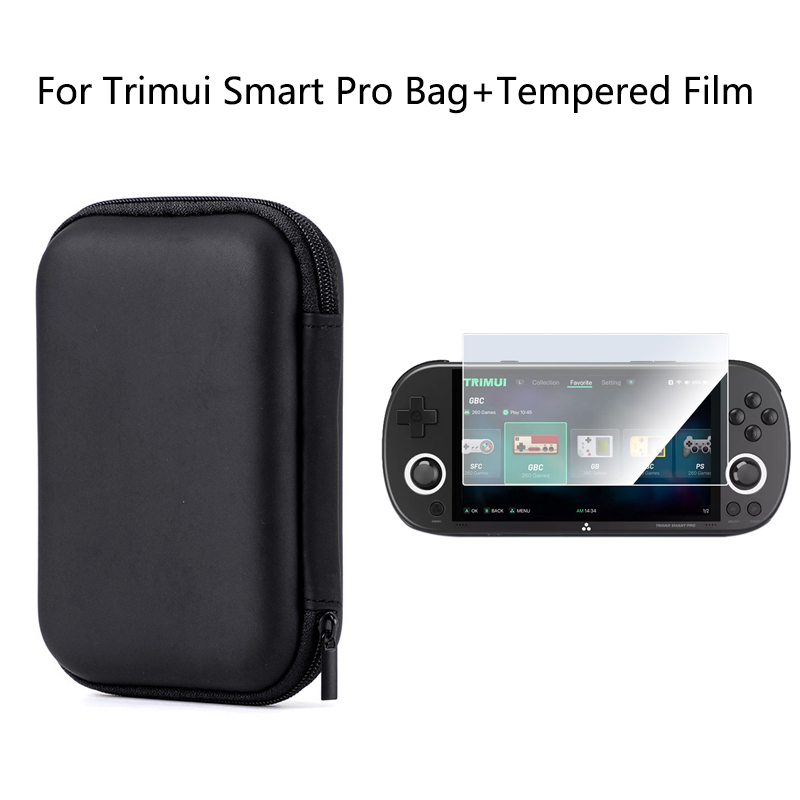 Screen Protector Tempered Glass Console - Trimui Akıllı Pro elde kullanılır oyun