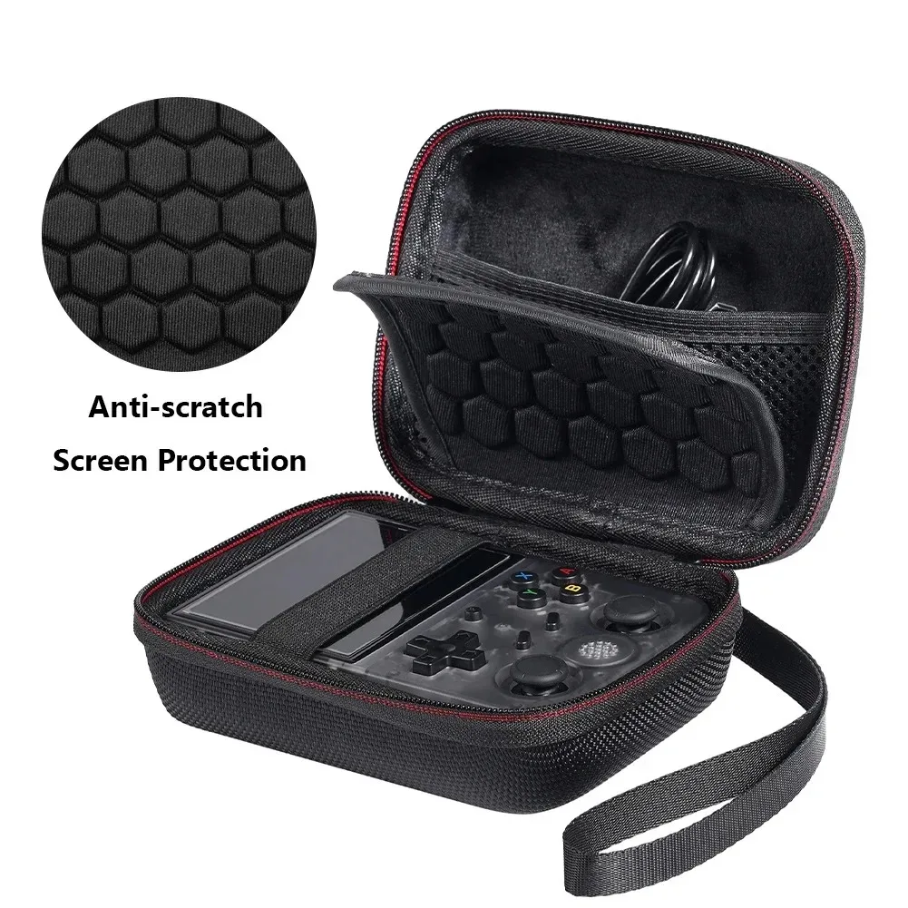 Handheld Game Console Case Travel - Anbernic RG35XX, RG353V, RG353VS için Sert