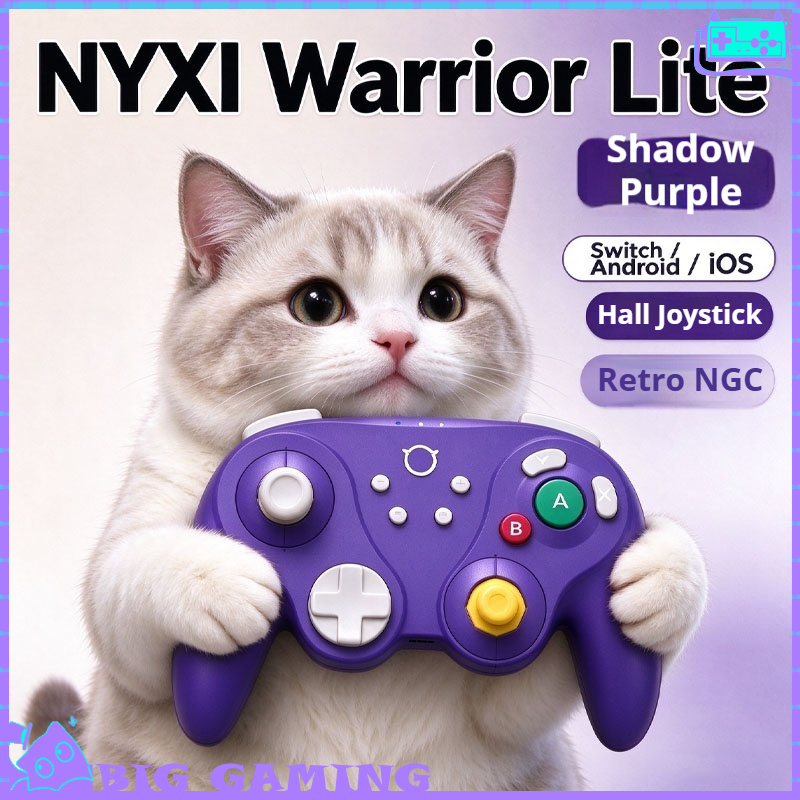 Wireless Retro Controller Bluetooth Gamepad - NYXI Warrior Kablosuz Bluetooth Oyun Kumandası,