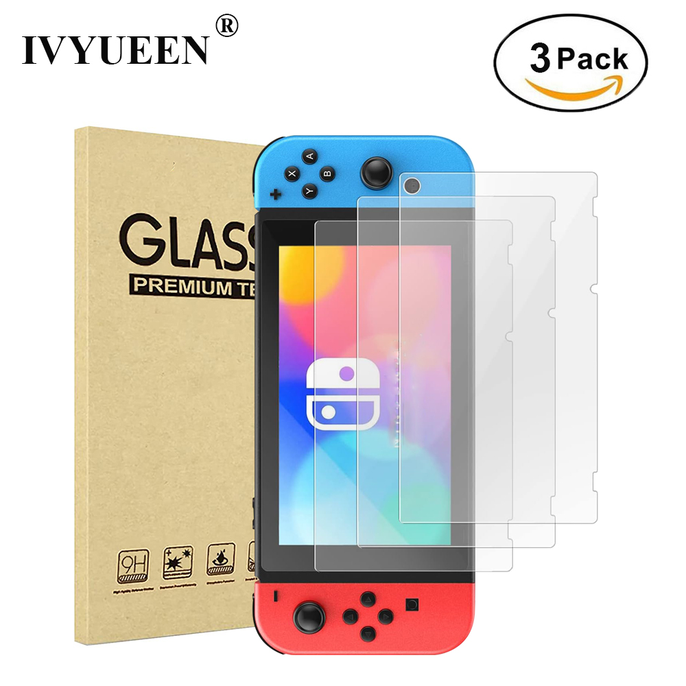 Screen Protector Tempered Glass Console - IVYUEEN 3 ADET Temperli Cam Ekran