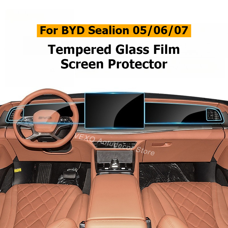 Screen Protector Tempered Glass Console - BYD Sealion 05 06 07 2024