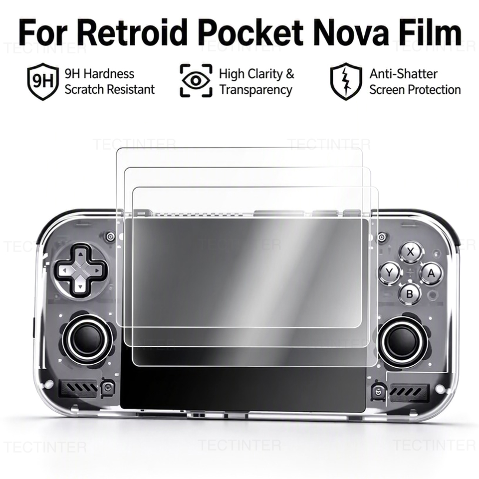 Screen Protector Tempered Glass Console - Retroid Pocket Nova El Tipi Oyun