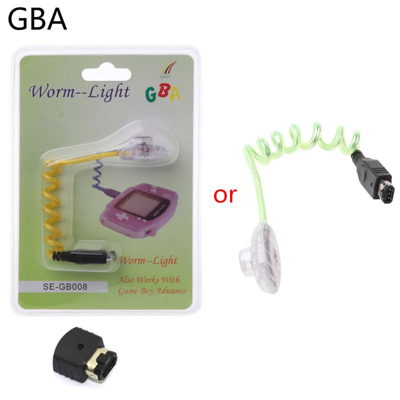 Gameboy Cartridge Flasher Dumper - Worm Screen Light LED Aydınlatma Gece