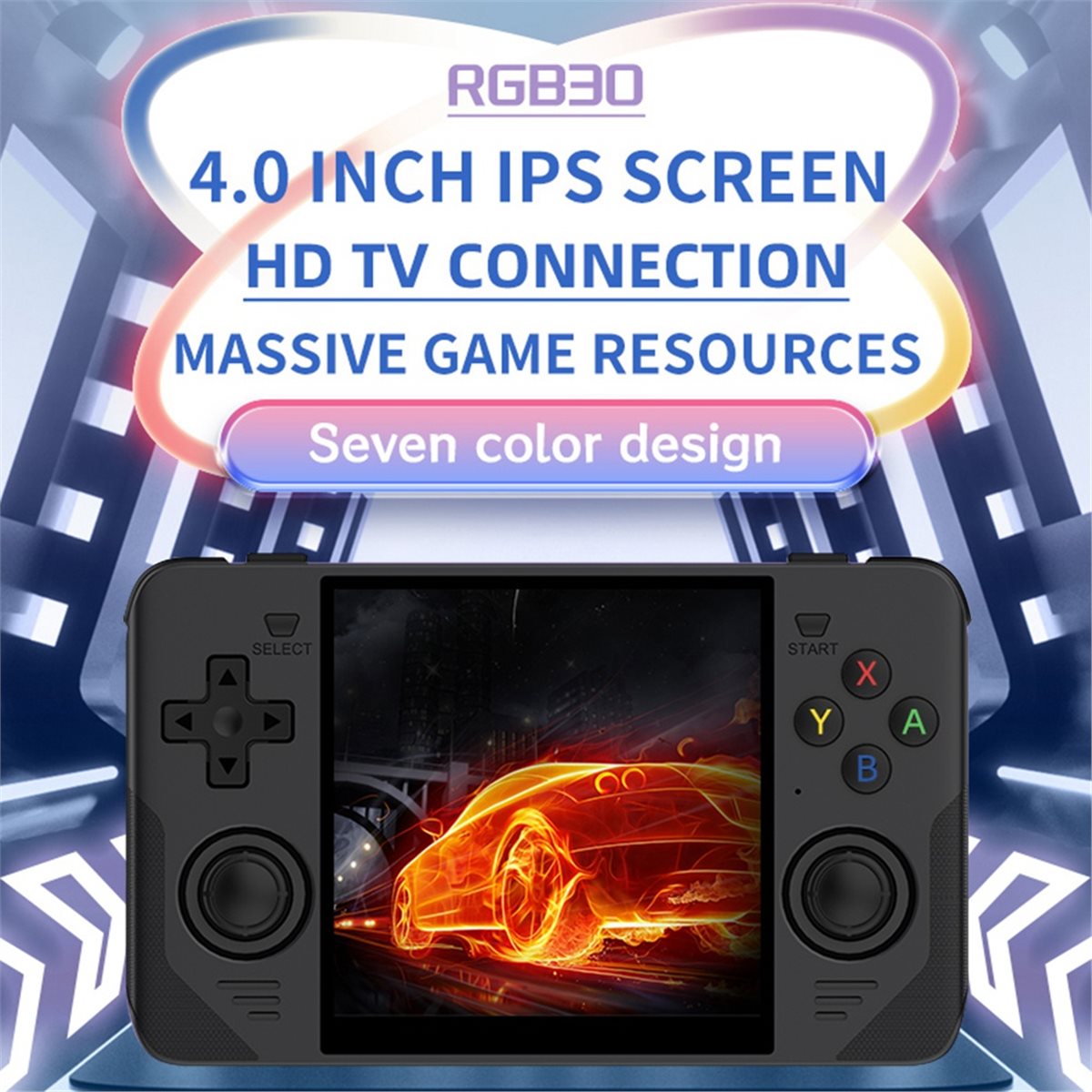 Punctual- RGB30 Retro El Oyun  - Open Source Retro Game Console 4 Inch incelemesi ve fiyatı