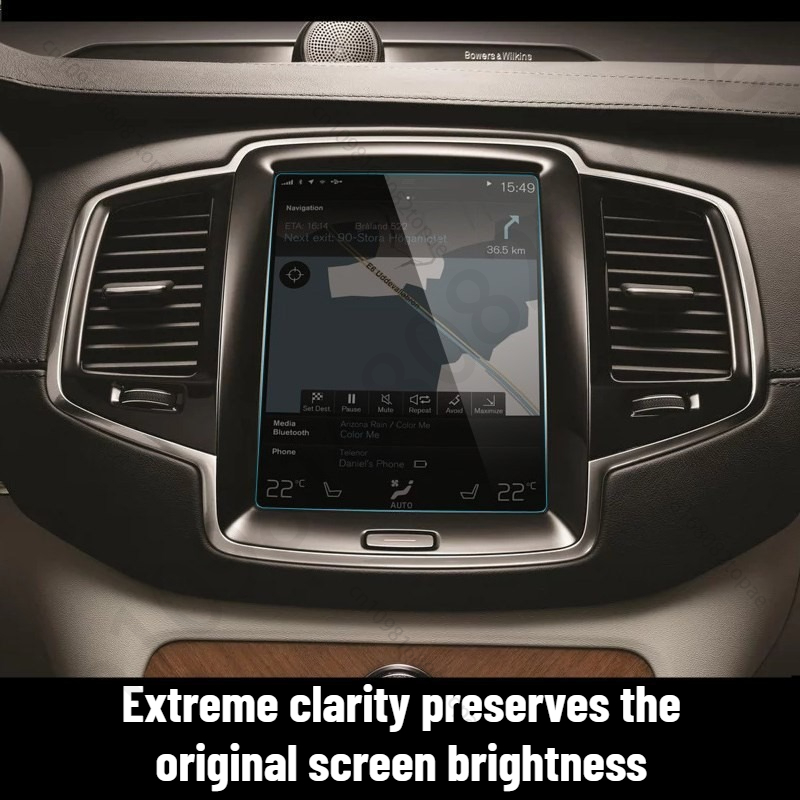 Volvo XC90/XC60/XC40/S90/S60/V - Screen Protector Tempered Glass Console incelemesi ve fiyatı