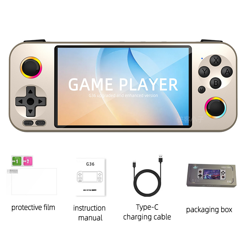 G36 Yükseltilmiş El Tipi Psp O - Open Source Retro Game Console 4 Inch incelemesi ve fiyatı