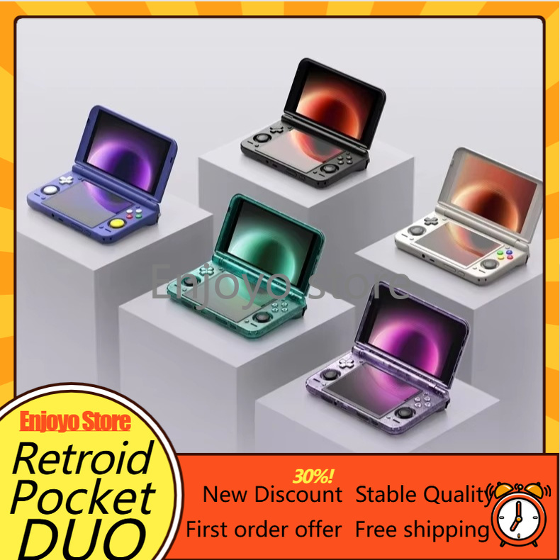 Yeni Retroid Pocket Duo Retro  - Android Retro Gaming Handheld Oled incelemesi ve fiyatı
