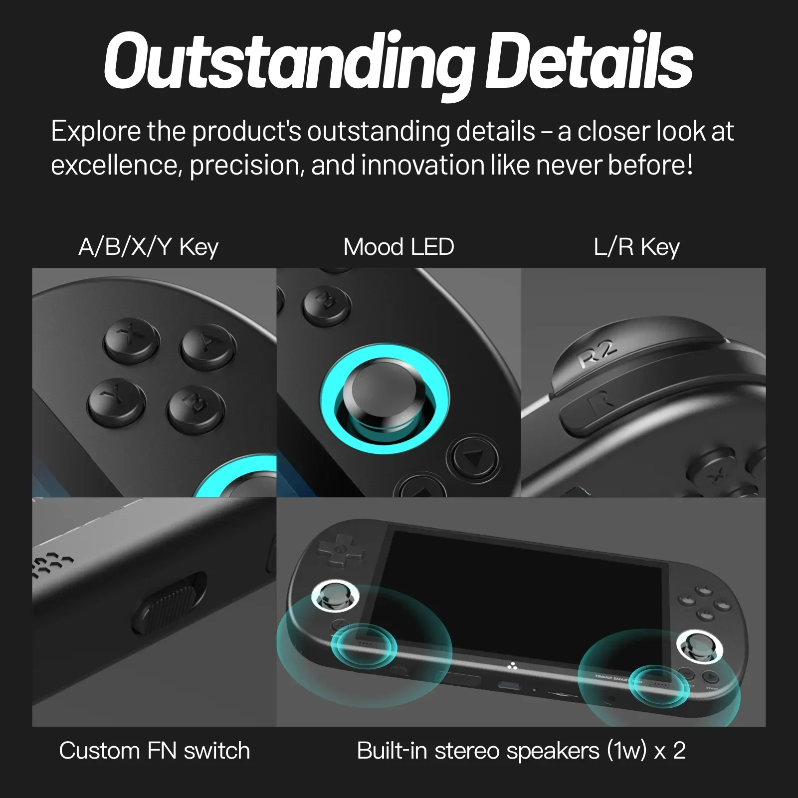 TRIMUI SMART PRO El Oyun Konso - Retro Handheld Console Linux Ips Screen incelemesi ve fiyatı