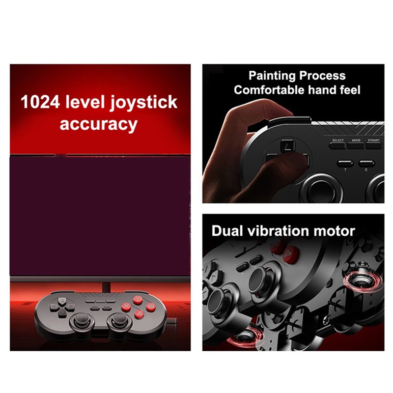 Y44A Kablosuz Retro Oyun Kuman - Wireless Retro Controller Bluetooth Gamepad incelemesi ve fiyatı