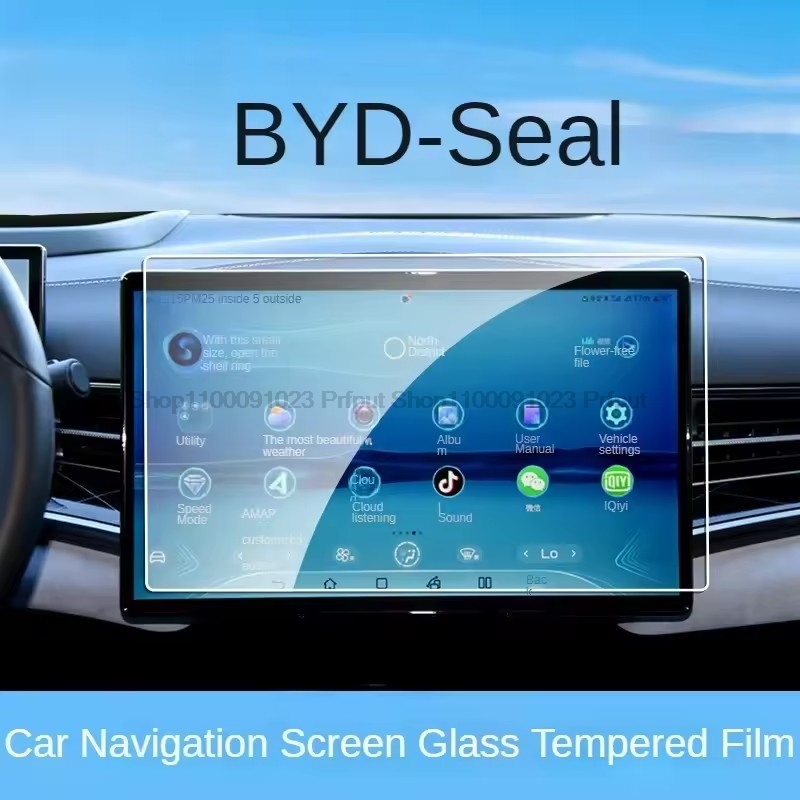 BYD Seal için temperli cam kor - Screen Protector Tempered Glass Console incelemesi ve fiyatı