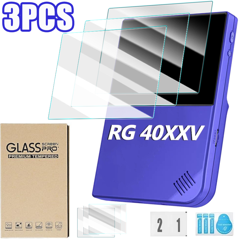 3-1 adet temperli cam Anbernic - Screen Protector Tempered Glass Console incelemesi ve fiyatı