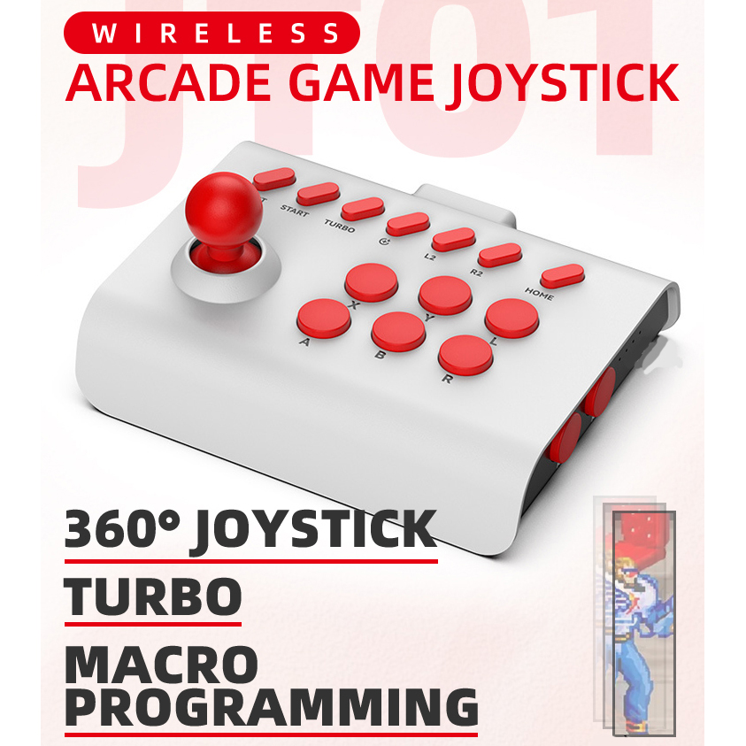 Arcade Gamepad Bluetooth Kontr - Wireless Retro Controller Bluetooth Gamepad incelemesi ve fiyatı