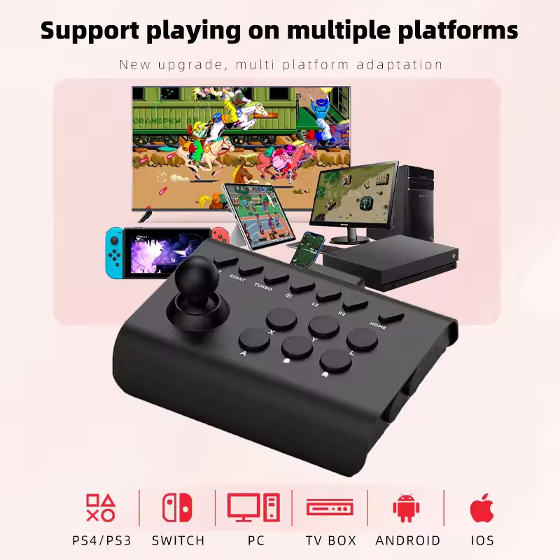 Arcade Gamepad Bluetooth Kontr - Wireless Retro Controller Bluetooth Gamepad incelemesi ve fiyatı