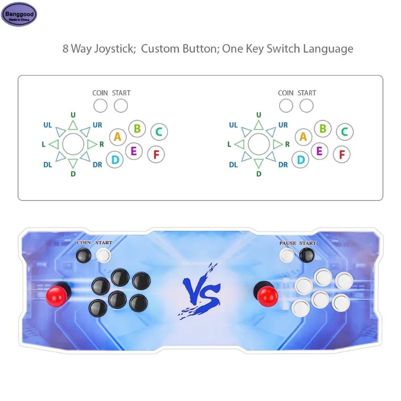 PandoraBox OS 3399 oyunları 3D - Retro Game Console Hdmi Tv Output incelemesi ve fiyatı