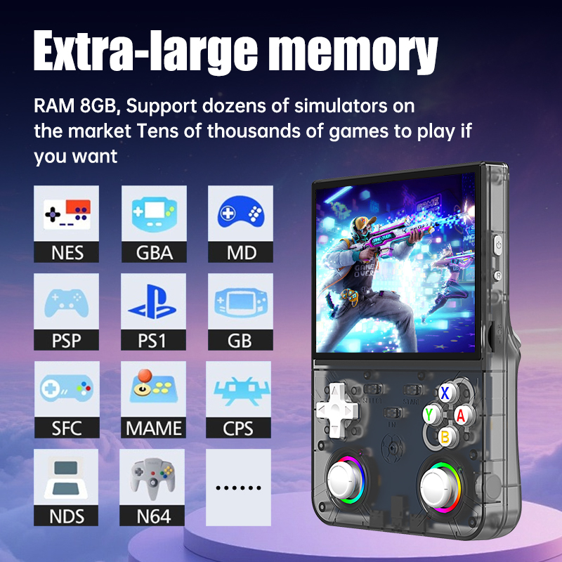 R36 Ultra X Retro El Tipi Vide - Retro Handheld Console Linux Ips Screen incelemesi ve fiyatı