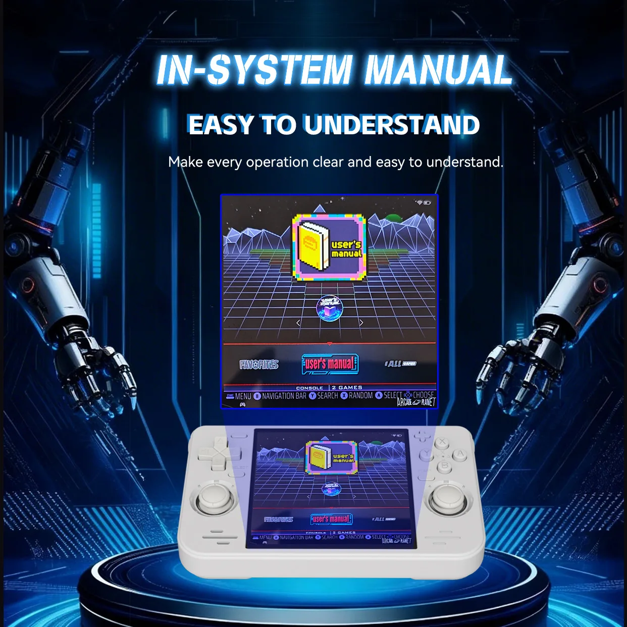 RF40H El Tipi Oyun Konsolu 4 i - Open Source Retro Game Console 4 Inch incelemesi ve fiyatı