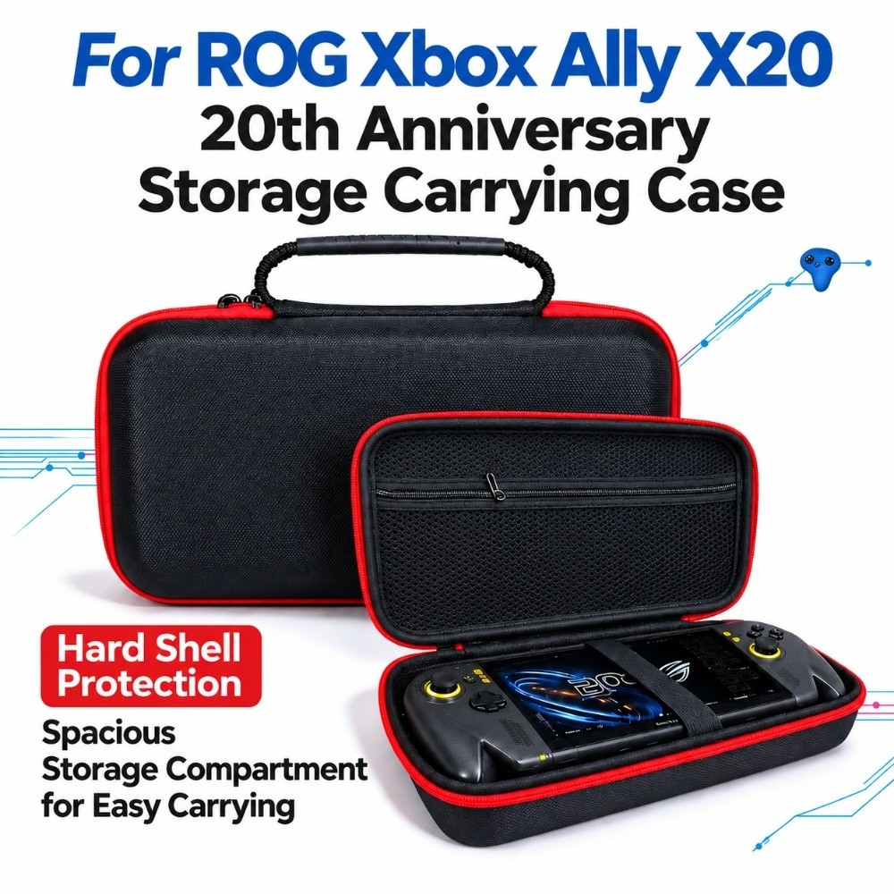 ROG XBOX ALLY X20 için Darbeye - Handheld Game Console Case Travel incelemesi ve fiyatı