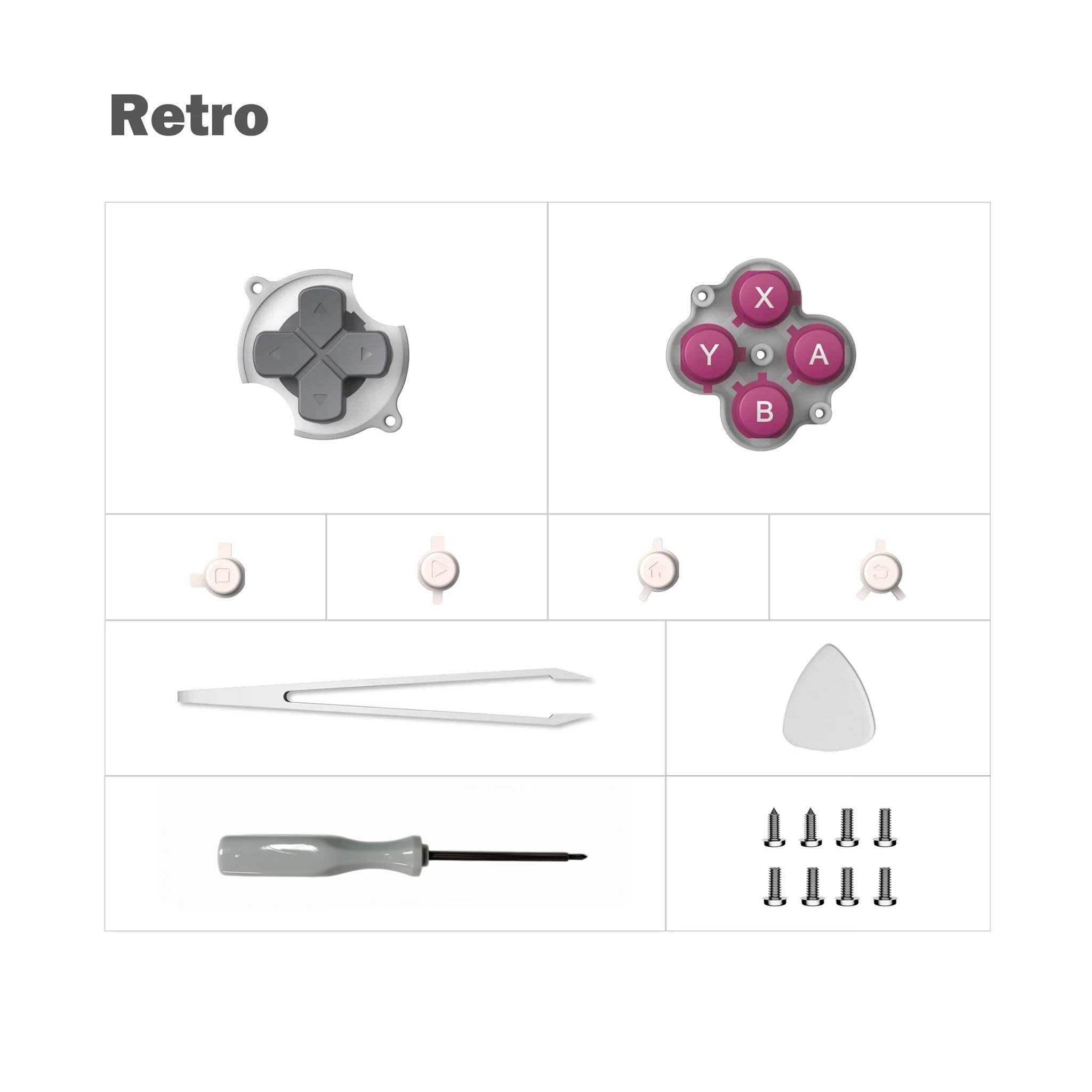 Retroid Pocket Nova DIY Mod Ki - Replacement Buttons Dpad Shell Mod incelemesi ve fiyatı