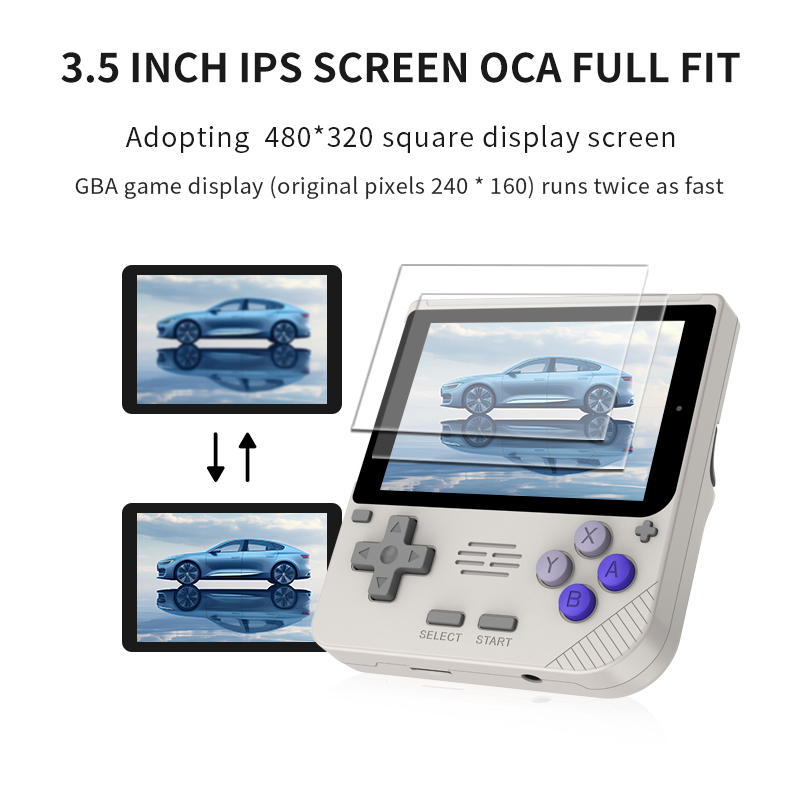 POWKIDDY V10 3.5 inç IPS Oca H - Retro Handheld Console Linux Ips Screen incelemesi ve fiyatı