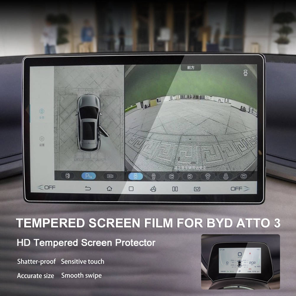 BYD Atto 3 Yuan Plus Seal Dolp - Screen Protector Tempered Glass Console incelemesi ve fiyatı