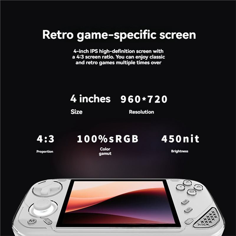 El Tipi Oyun Konsolu, 4 İnç IP - Open Source Retro Game Console 4 Inch incelemesi ve fiyatı