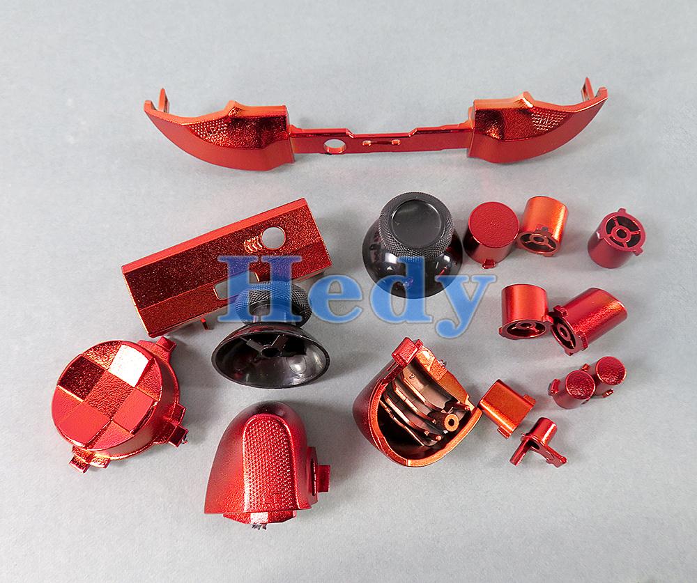 1 takım Krom Tam Set LB RBumpe - Replacement Buttons Dpad Shell Mod incelemesi ve fiyatı
