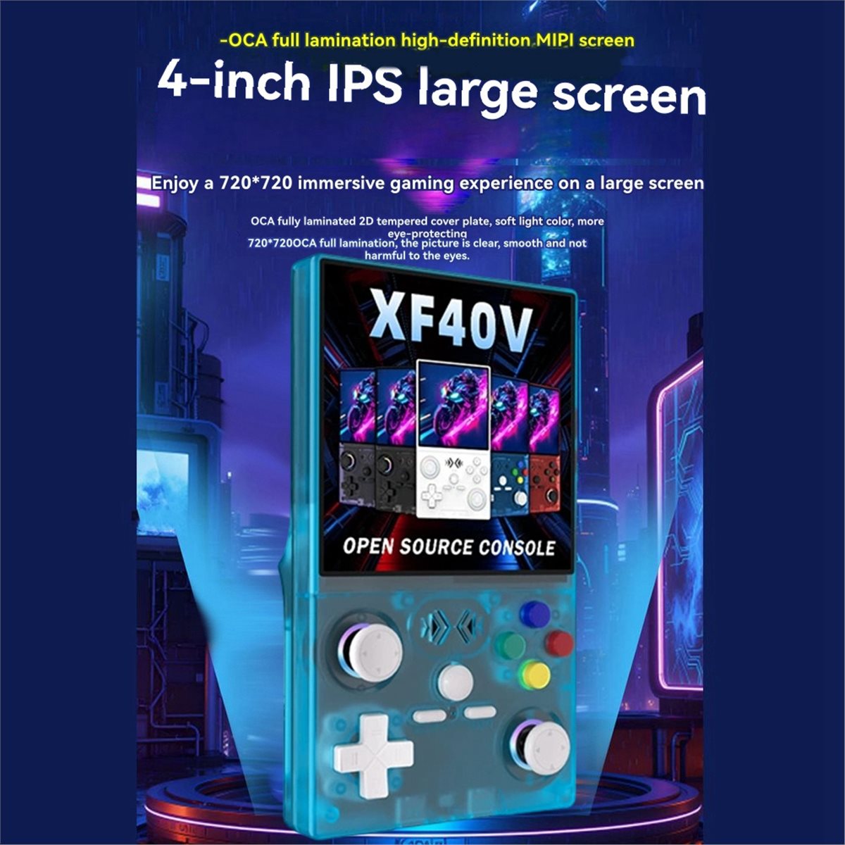 A86G YENİ XF40V Retro El Oyun  - Retro Handheld Console Linux Ips Screen incelemesi ve fiyatı