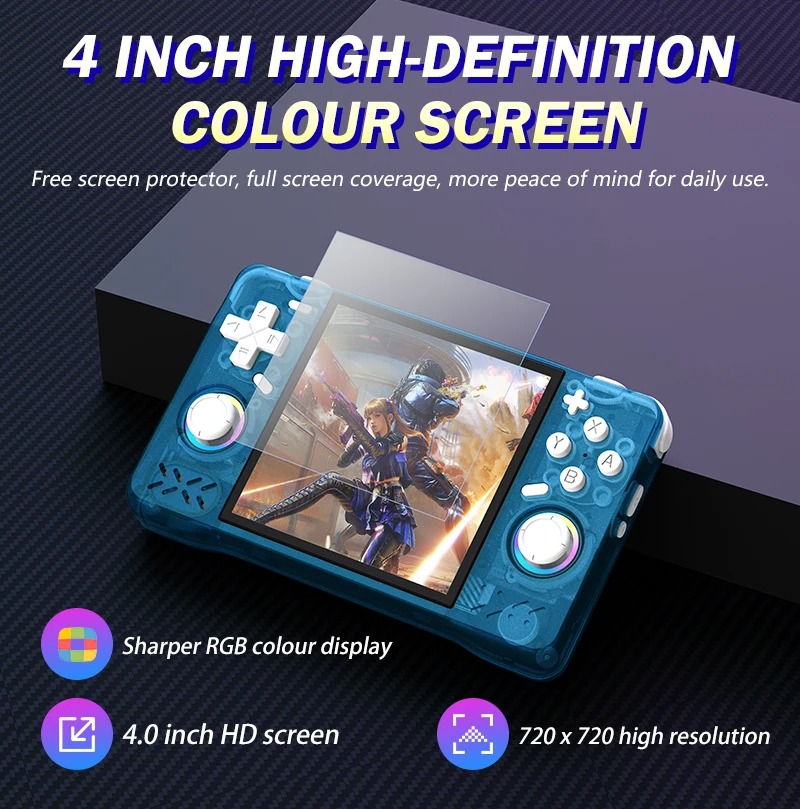 FLLAPT 20000+ Oyunlu XF40H Açı - Open Source Retro Game Console 4 Inch incelemesi ve fiyatı