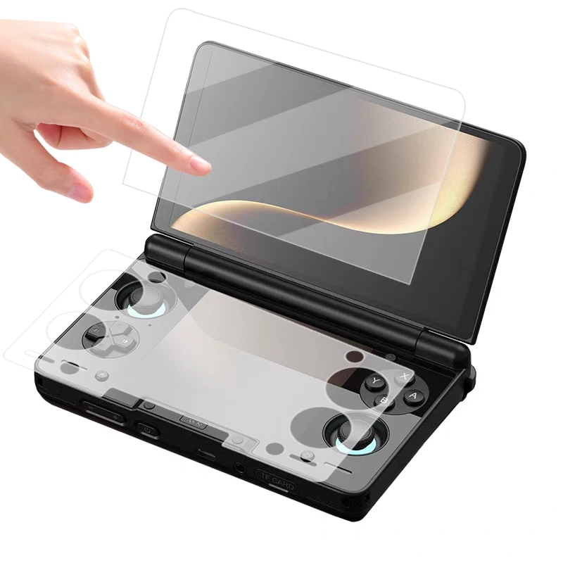AYN THOR Flip Oyun Konsolu içi - Screen Protector Tempered Glass Console incelemesi ve fiyatı