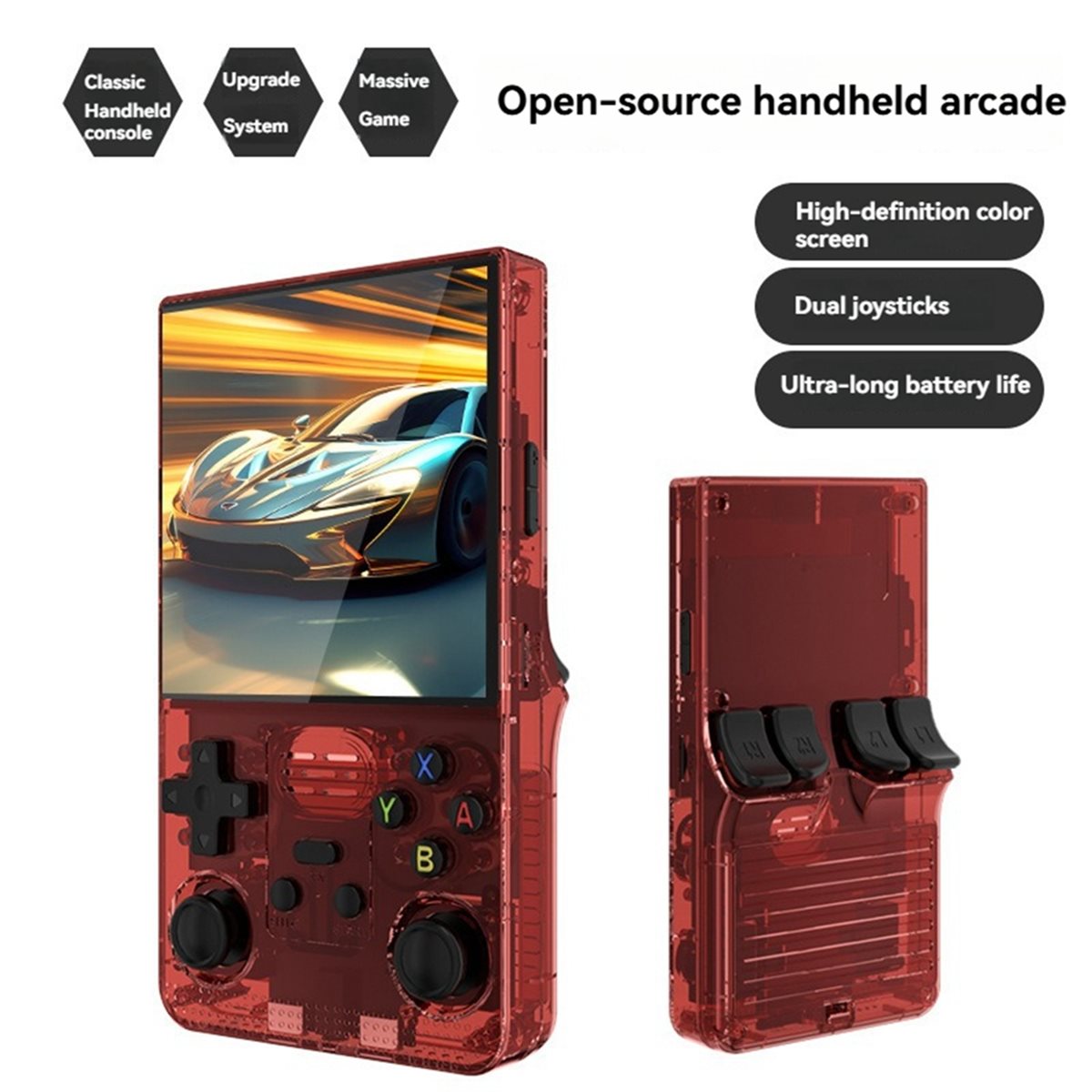 Promosyon R39MAX Açık Kaynaklı - Open Source Retro Game Console 4 Inch incelemesi ve fiyatı
